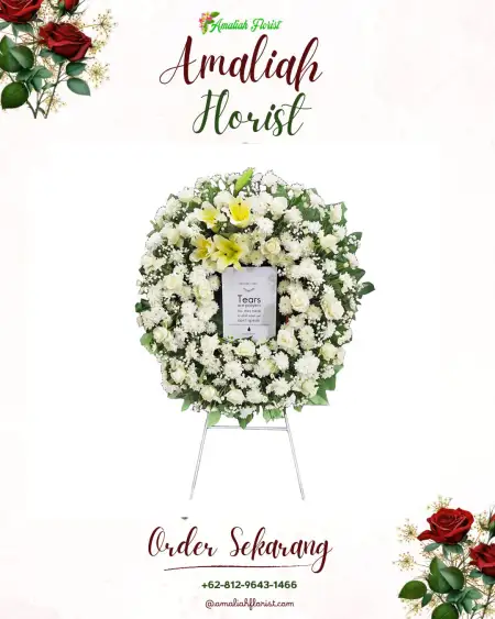 Krans Bunga Duka Sirnamekar